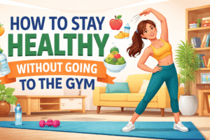 How to Stay Healthy Without Going to the Gym: Simple and Effective Tips