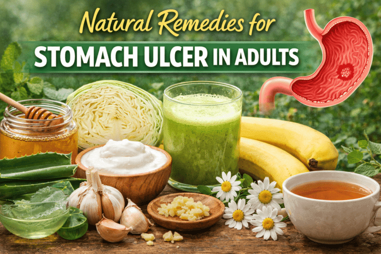 Natural Remedies for Stomach Ulcer in Adults (Safe & Effective Tips)