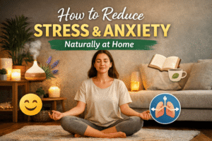 How to Reduce Stress and Anxiety Naturally at Home