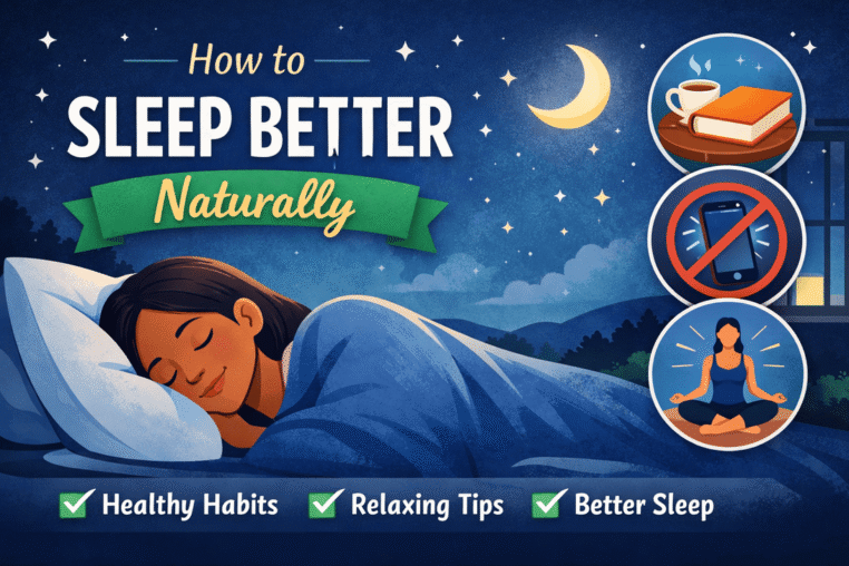 how to sleep better naturally