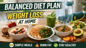Balanced Diet Plan for Weight Loss at Home