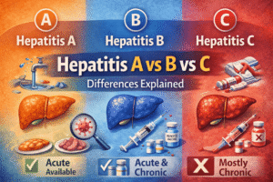 Hepatitis A vs B vs C: Differences Explained in a Simple Guide